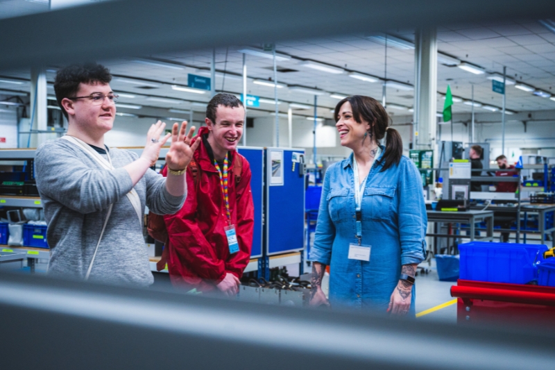 SEND Learners on their work experience